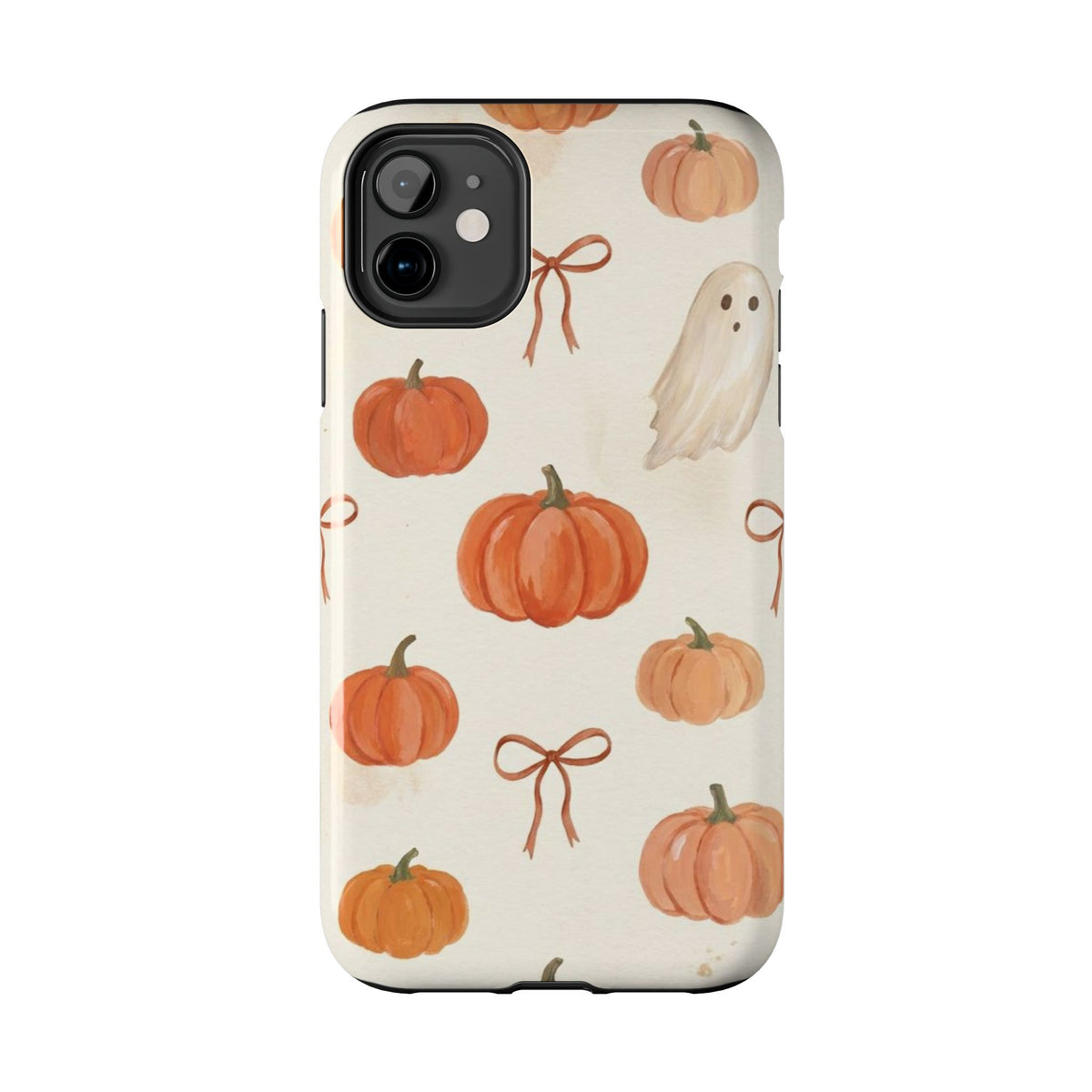 Pumpkin Ghost Phone Case – Cute Halloween Fall Pattern