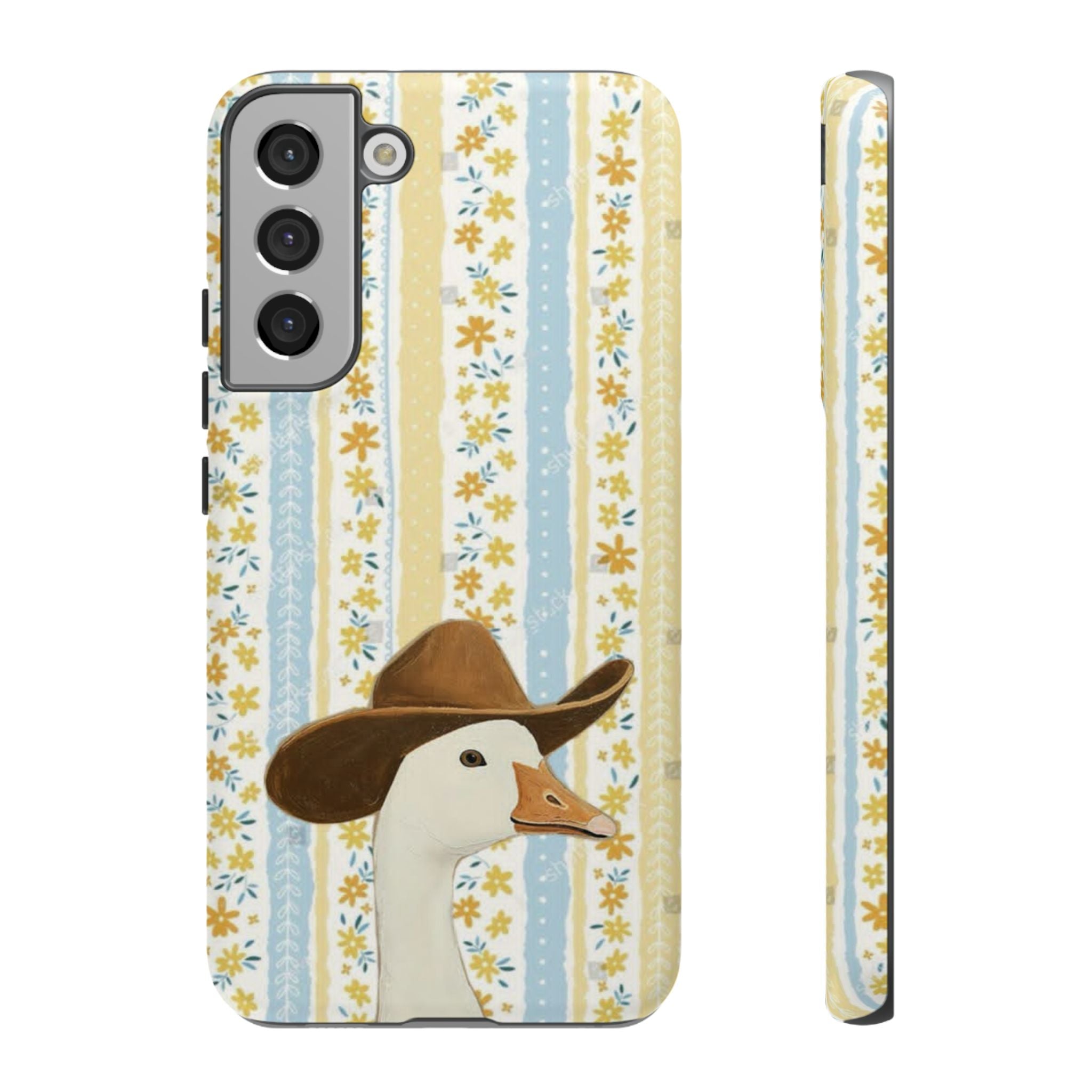 Goose Cowboy Phone Case – Cute Country Floral iPhone Cover