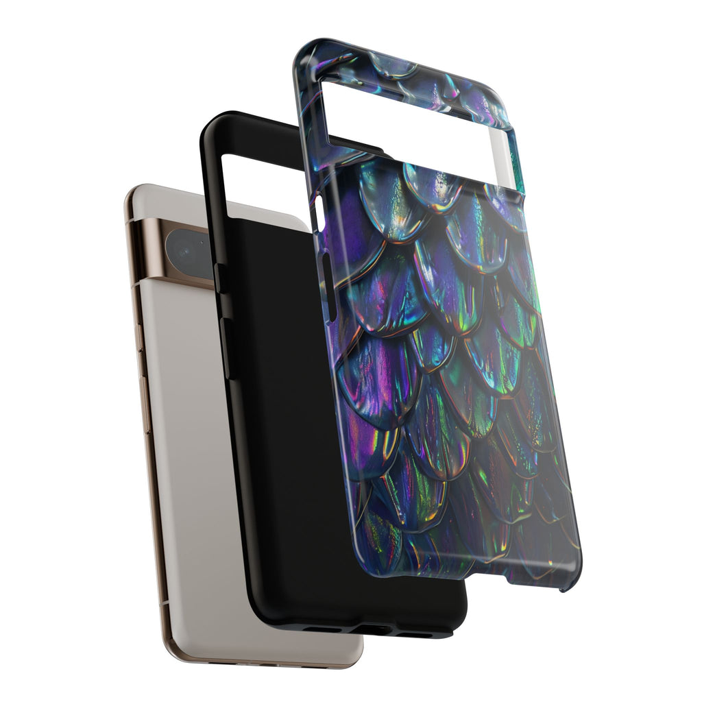 Dragon Scale Phone Case — Iridescent Dragon Scale Tough Case