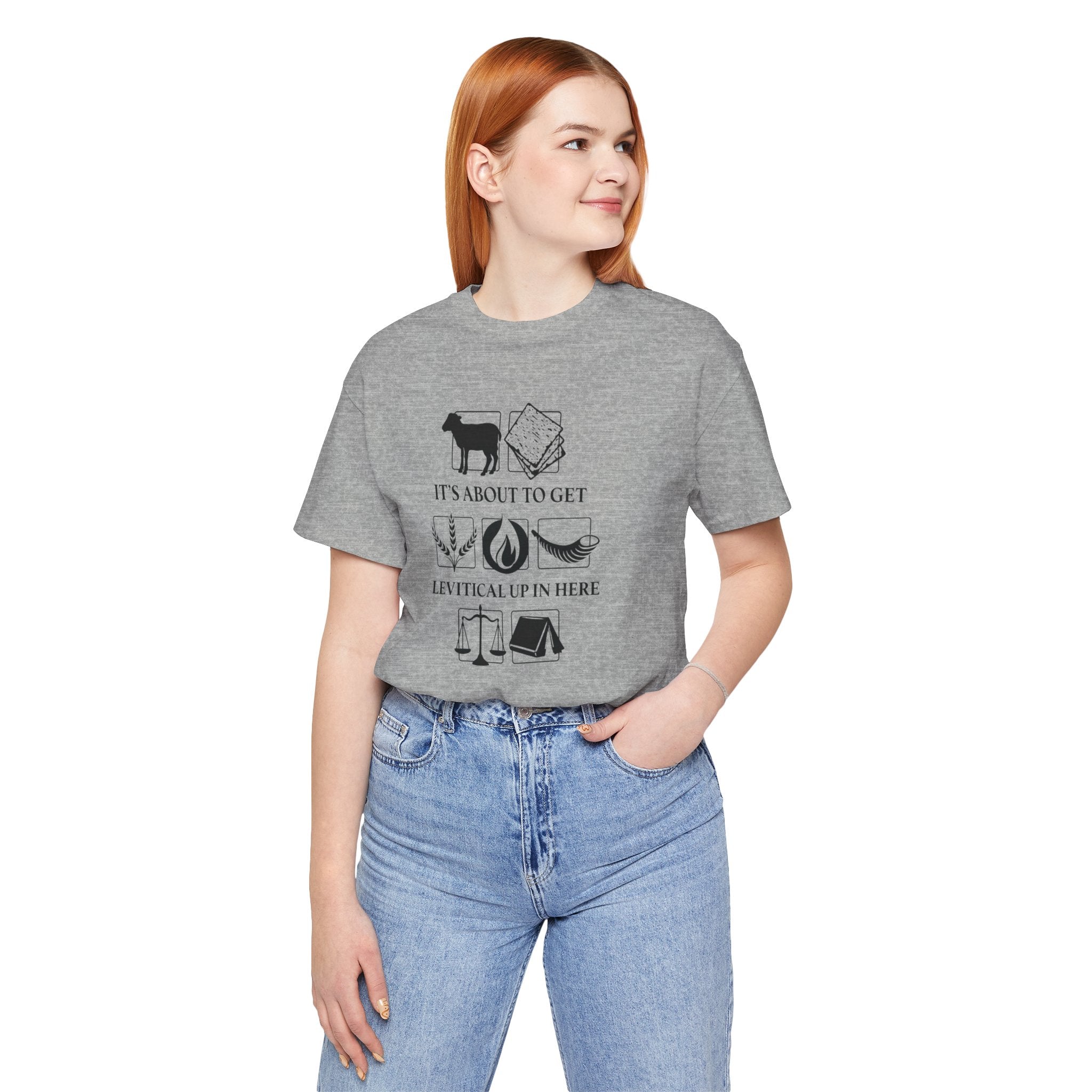 Levitical Up In Here T-Shirt — Funny Bible Symbols Tee