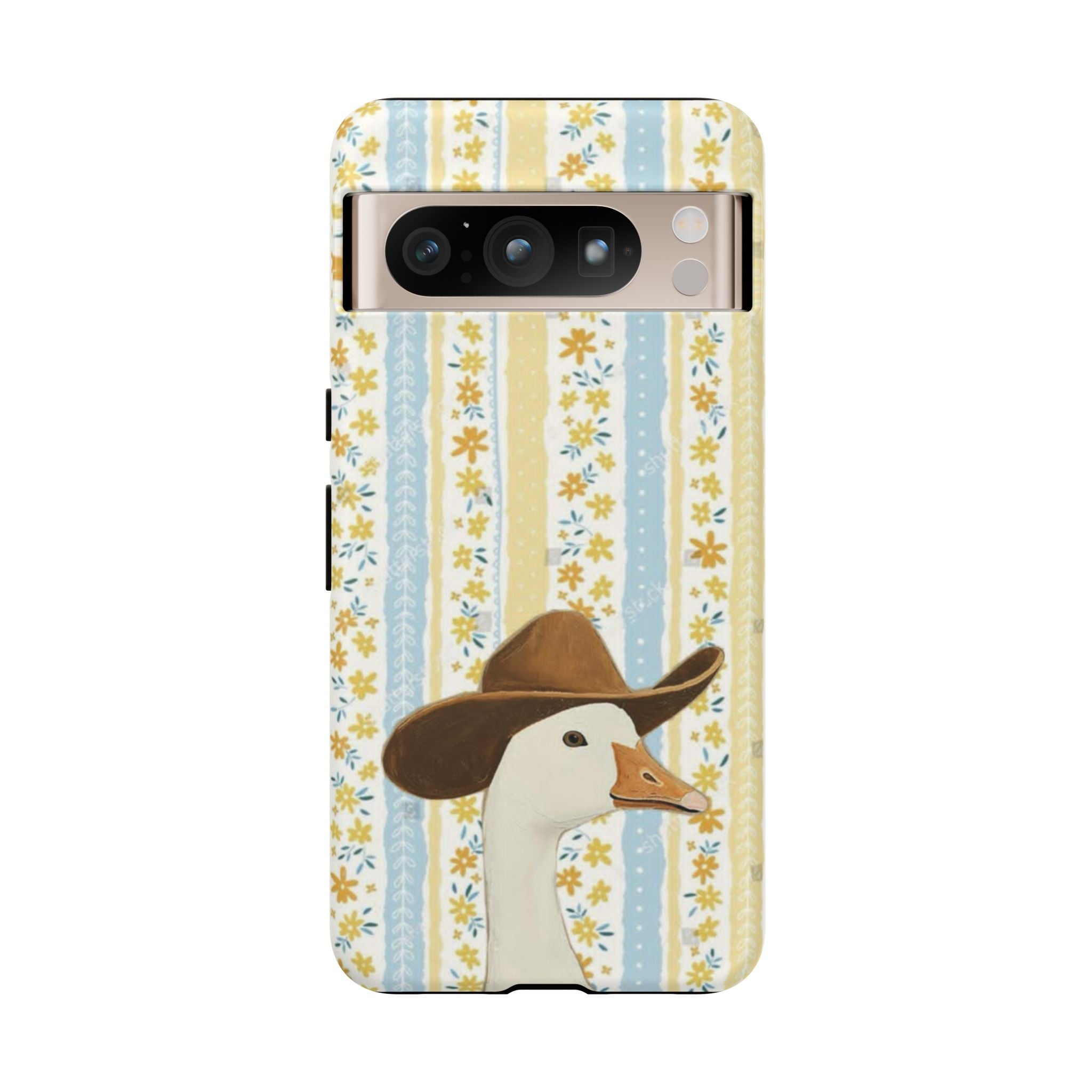 Goose Cowboy Phone Case – Cute Country Floral iPhone Cover