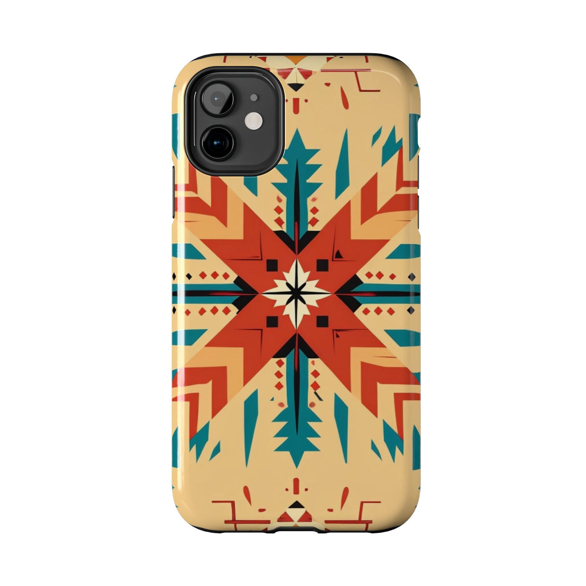 Southwestern Geometric Starburst Tough Phone Case