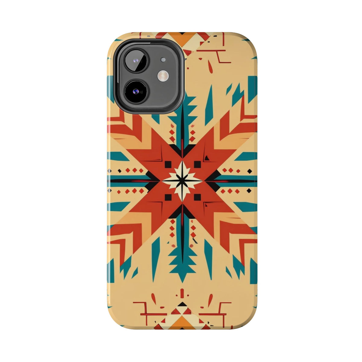 Southwestern Geometric Starburst Tough Phone Case
