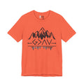 Mountain Camp Tee – Geometric Adventure Graphic T-Shirt