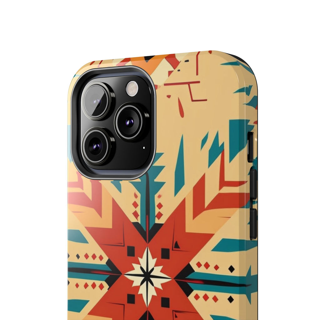 Southwestern Geometric Starburst Tough Phone Case