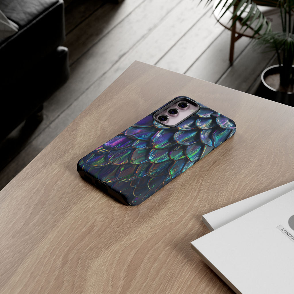 Dragon Scale Phone Case — Iridescent Dragon Scale Tough Case