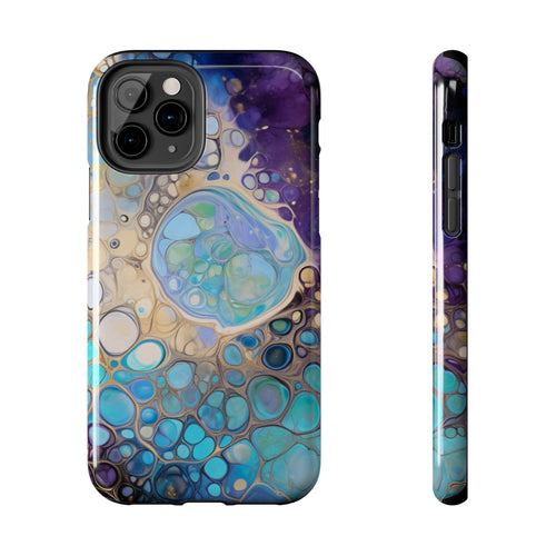 Abstract Ocean Bubble Tough Phone Case