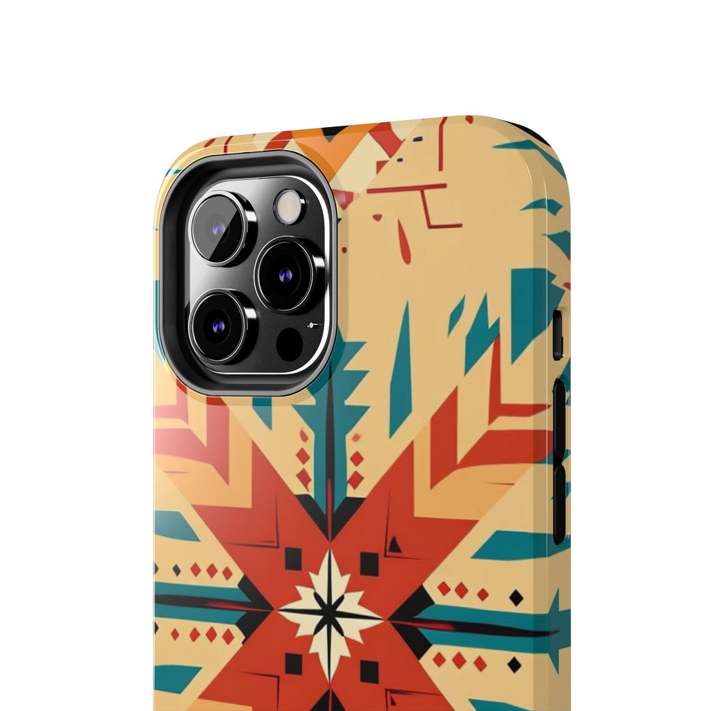 Southwestern Geometric Starburst Tough Phone Case