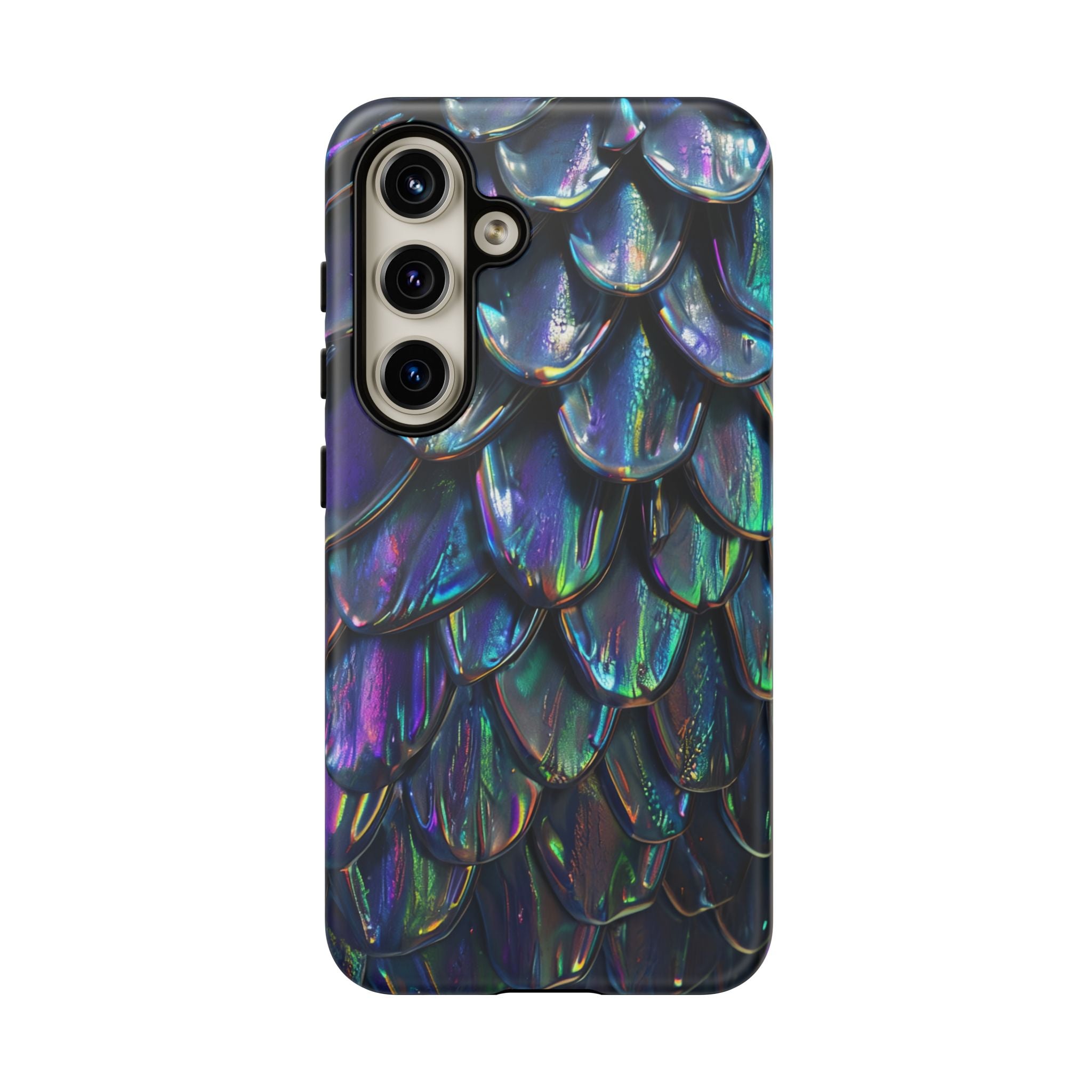 Dragon Scale Phone Case — Iridescent Dragon Scale Tough Case