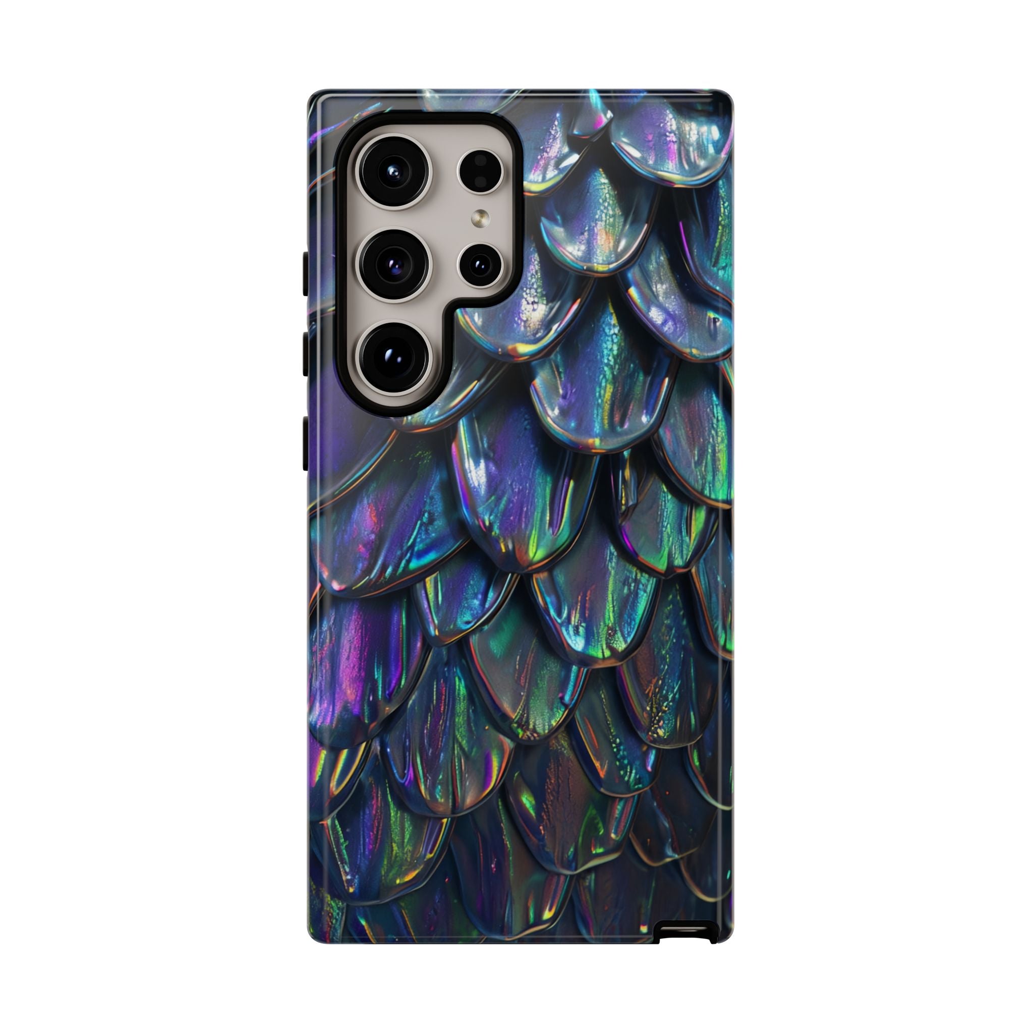 Dragon Scale Phone Case — Iridescent Dragon Scale Tough Case