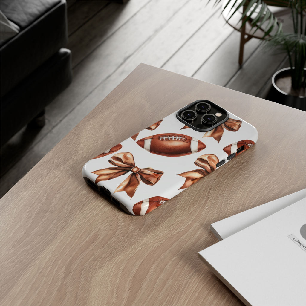 Football Bow Phone Case