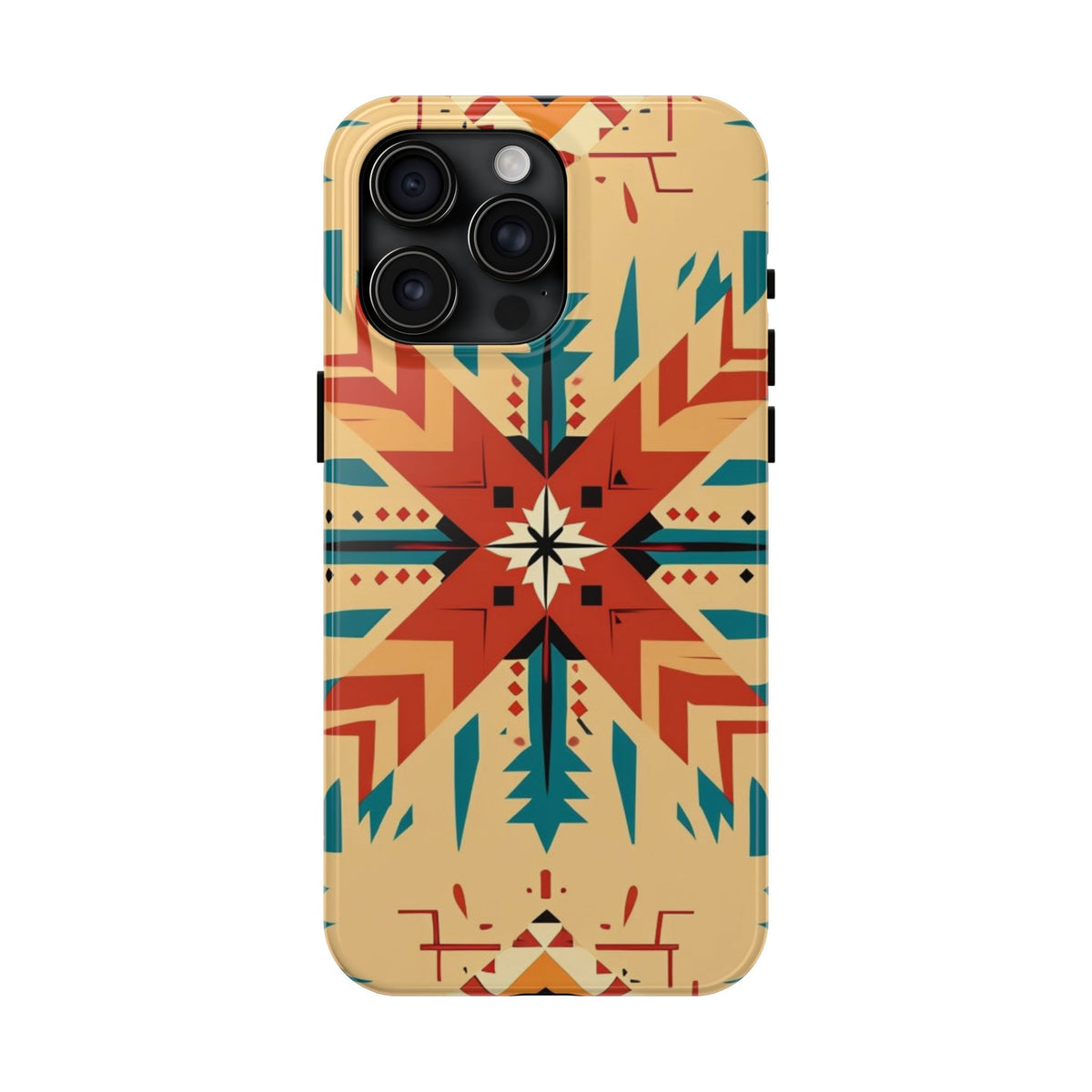 Southwestern Geometric Starburst Tough Phone Case