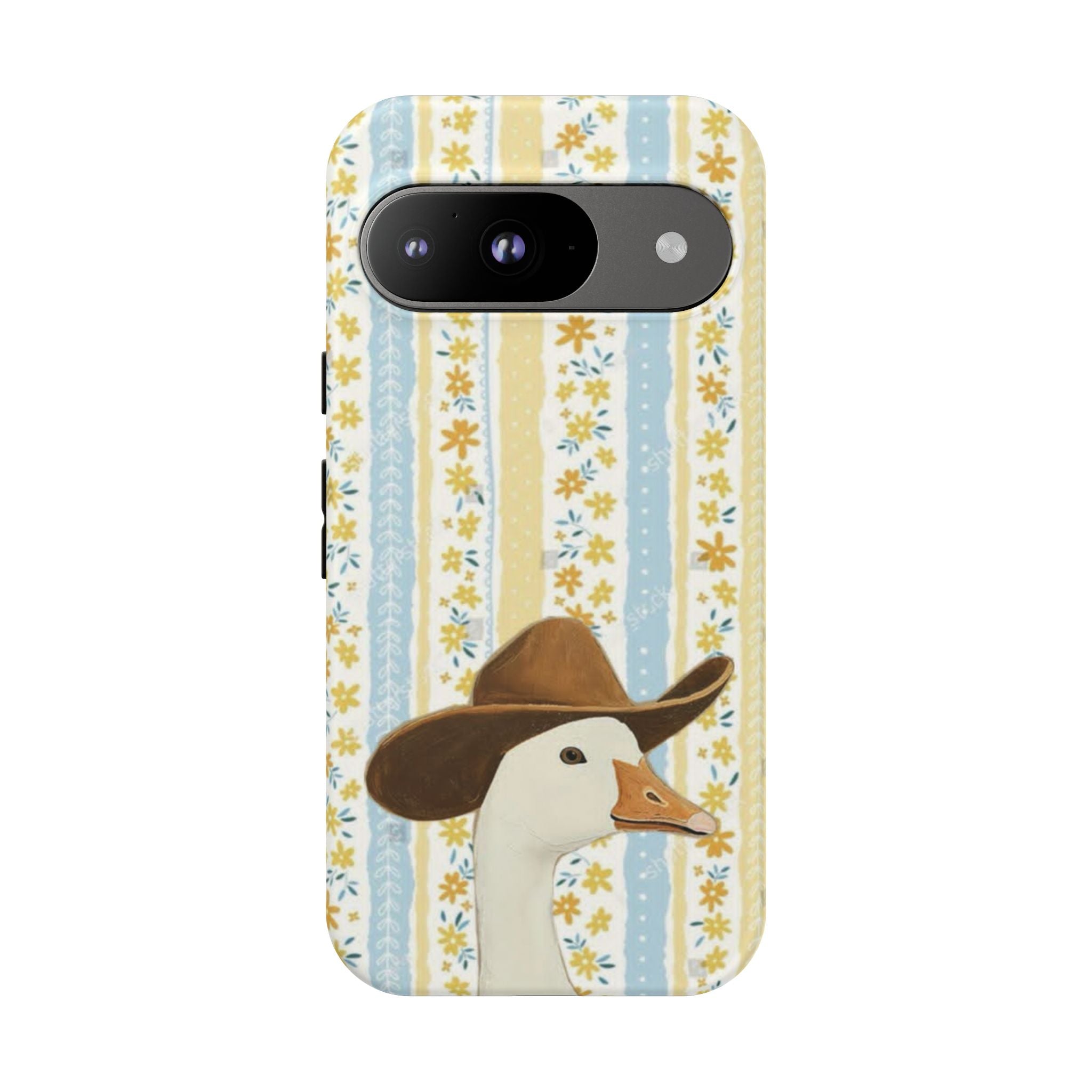 Goose Cowboy Phone Case – Cute Country Floral iPhone Cover