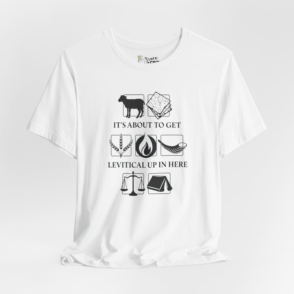 Levitical Up In Here T-Shirt — Funny Bible Symbols Tee