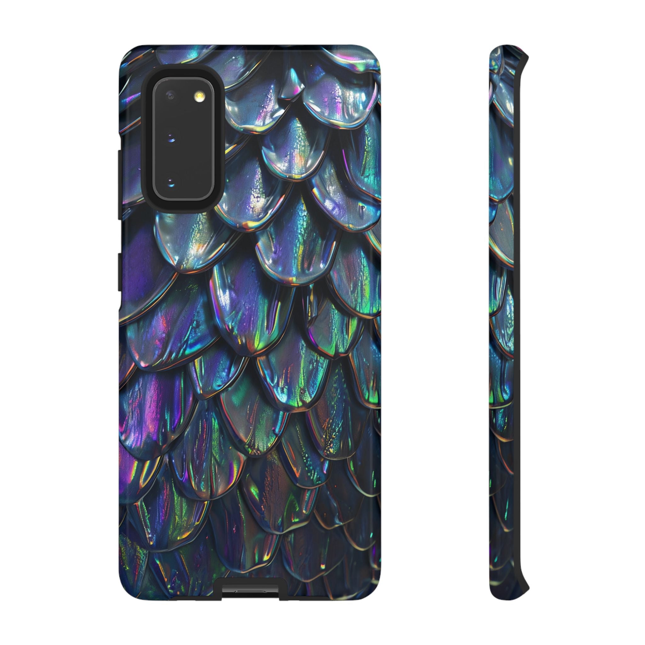 Dragon Scale Phone Case — Iridescent Dragon Scale Tough Case