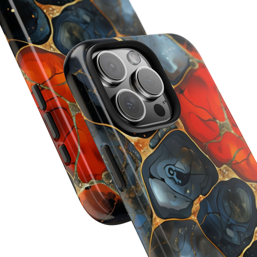 Abstract Geode Tough Phone Case