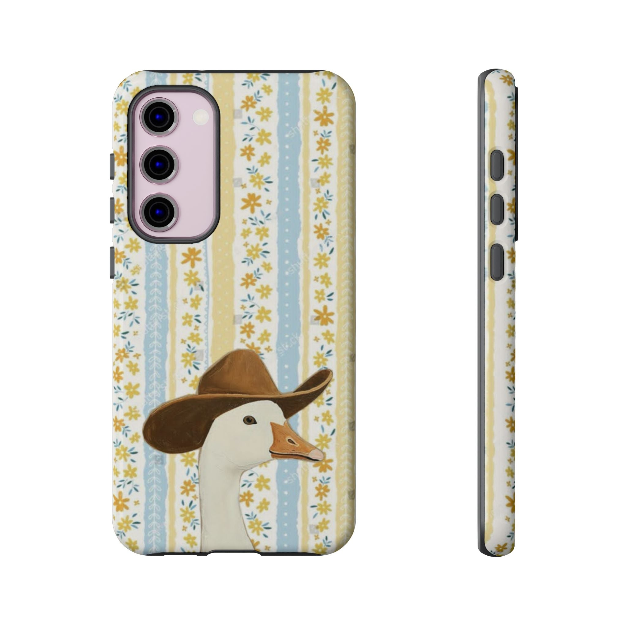Goose Cowboy Phone Case – Cute Country Floral iPhone Cover
