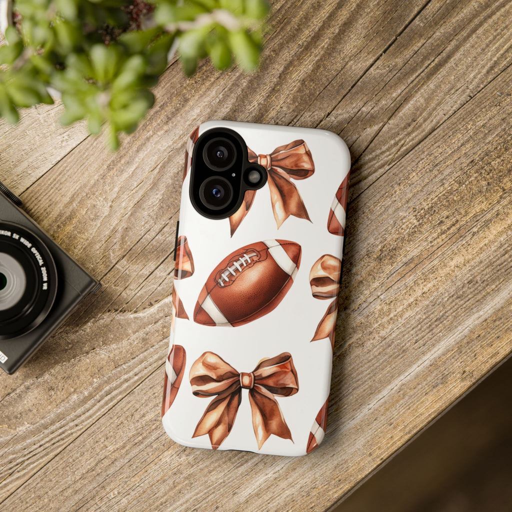 Football Bow Phone Case