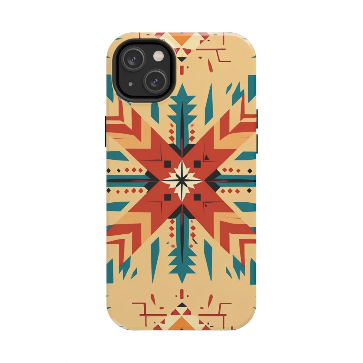 Southwestern Geometric Starburst Tough Phone Case