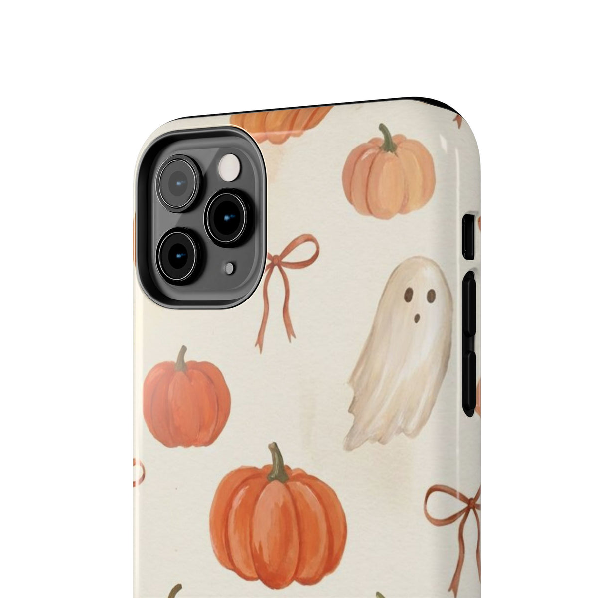Pumpkin Ghost Phone Case – Cute Halloween Fall Pattern