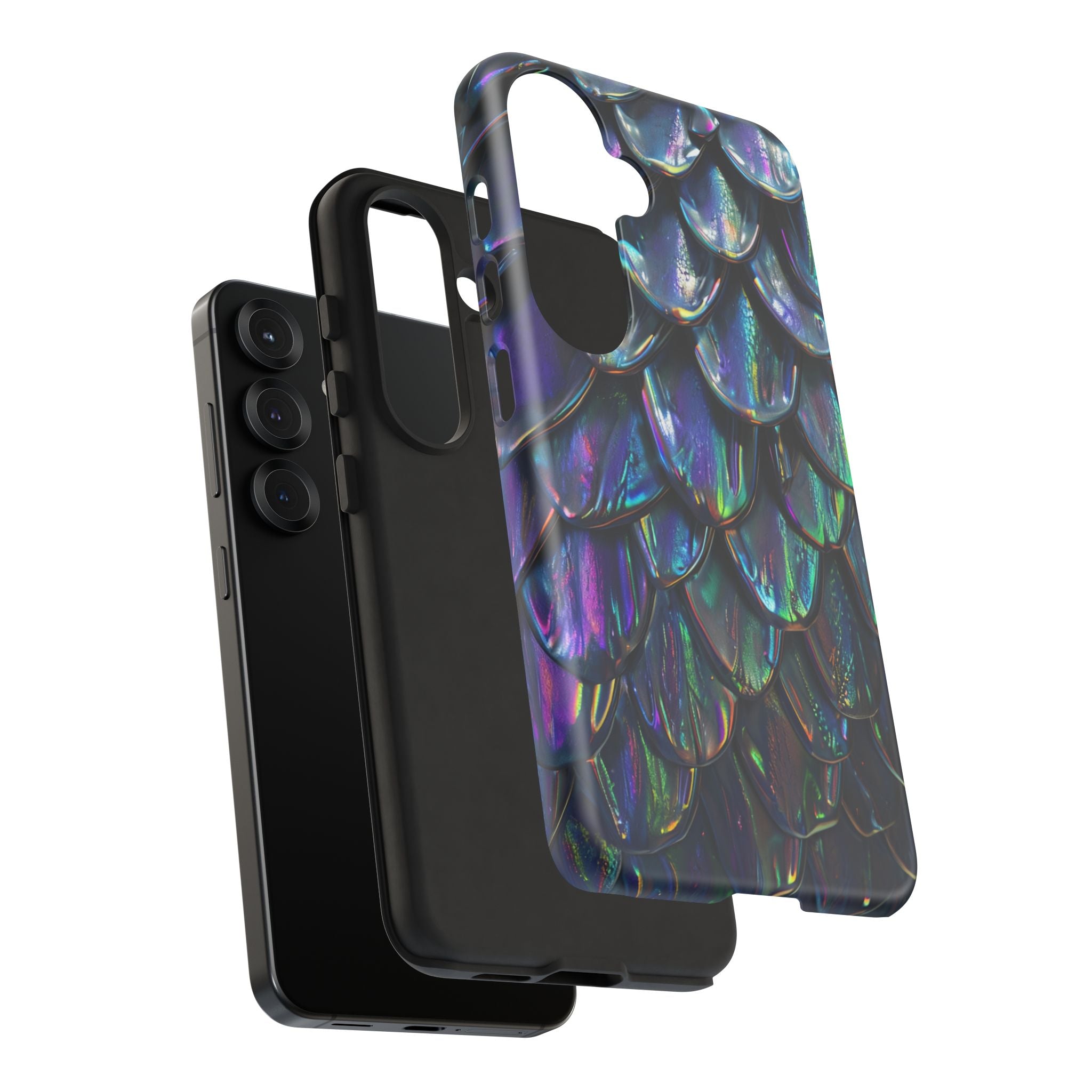 Dragon Scale Phone Case — Iridescent Dragon Scale Tough Case