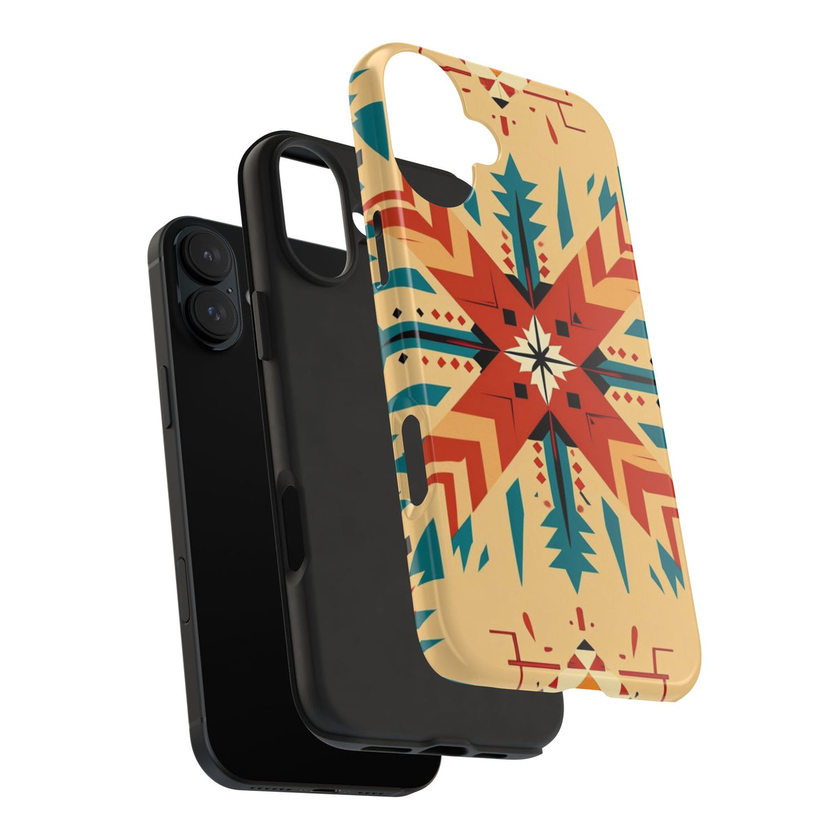 Southwestern Geometric Starburst Tough Phone Case