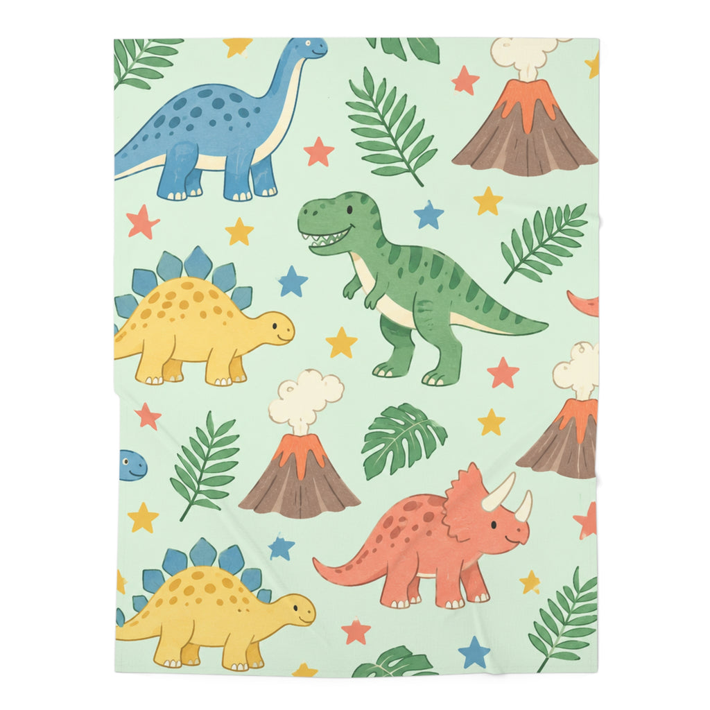 Dinosaur Adventure Baby Swaddle Blanket