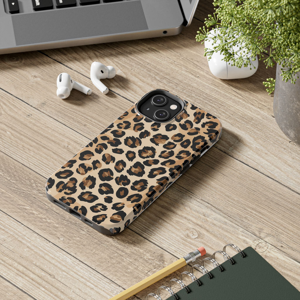 Leopard Print Tough Phone Case