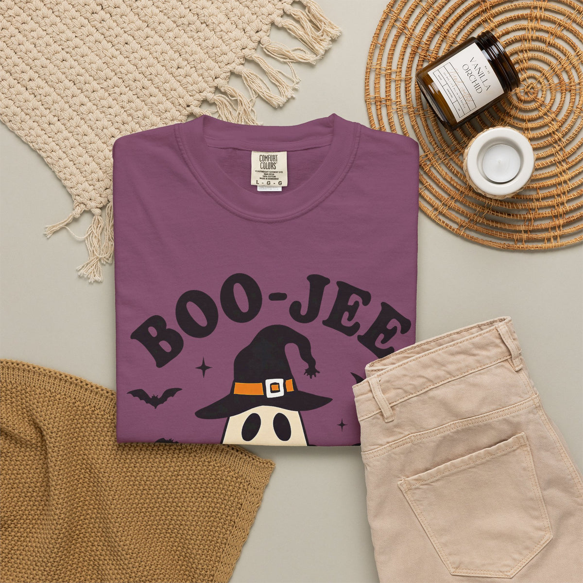 Boo-Jee Ghost Halloween T-Shirt