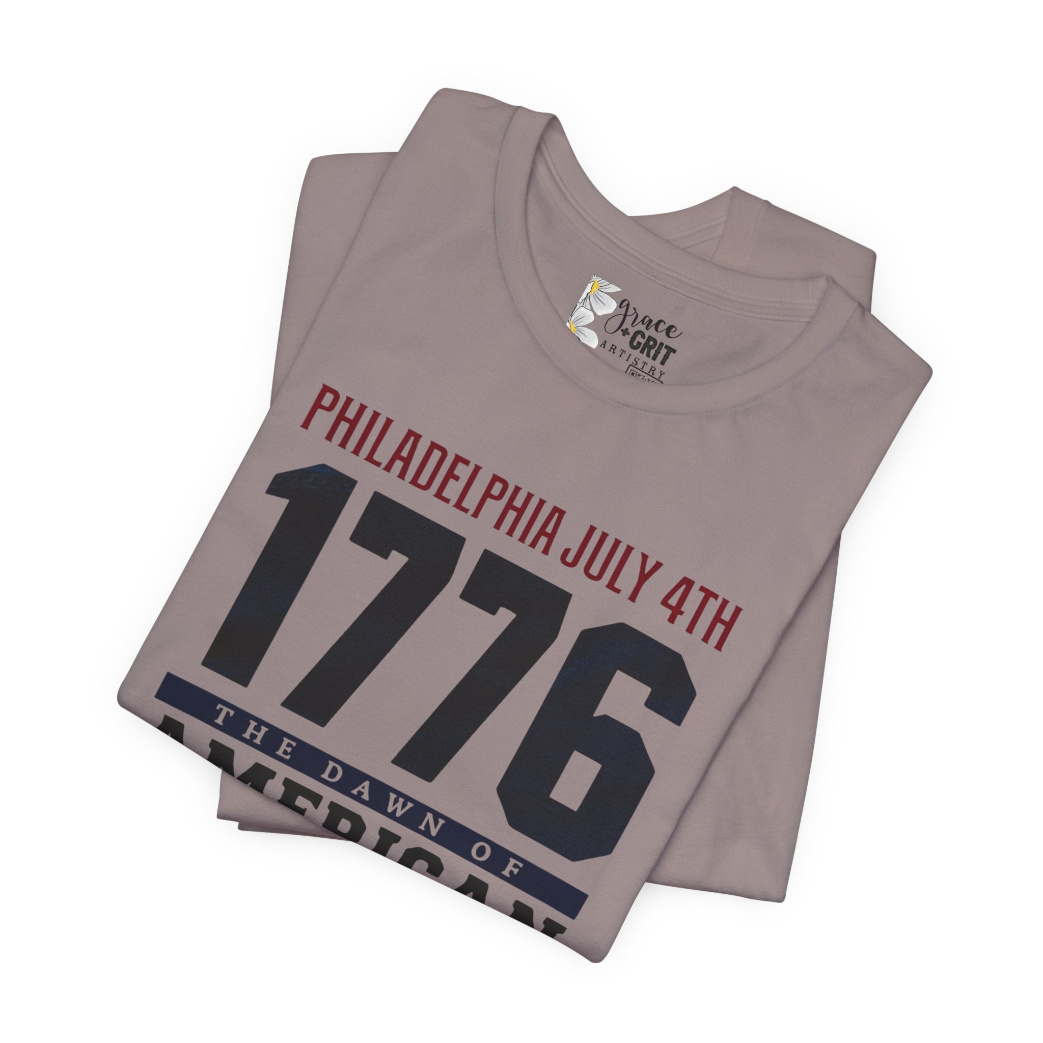 1776 American Freedom Tee — Philadelphia July 4th Patriotic T-Shirt