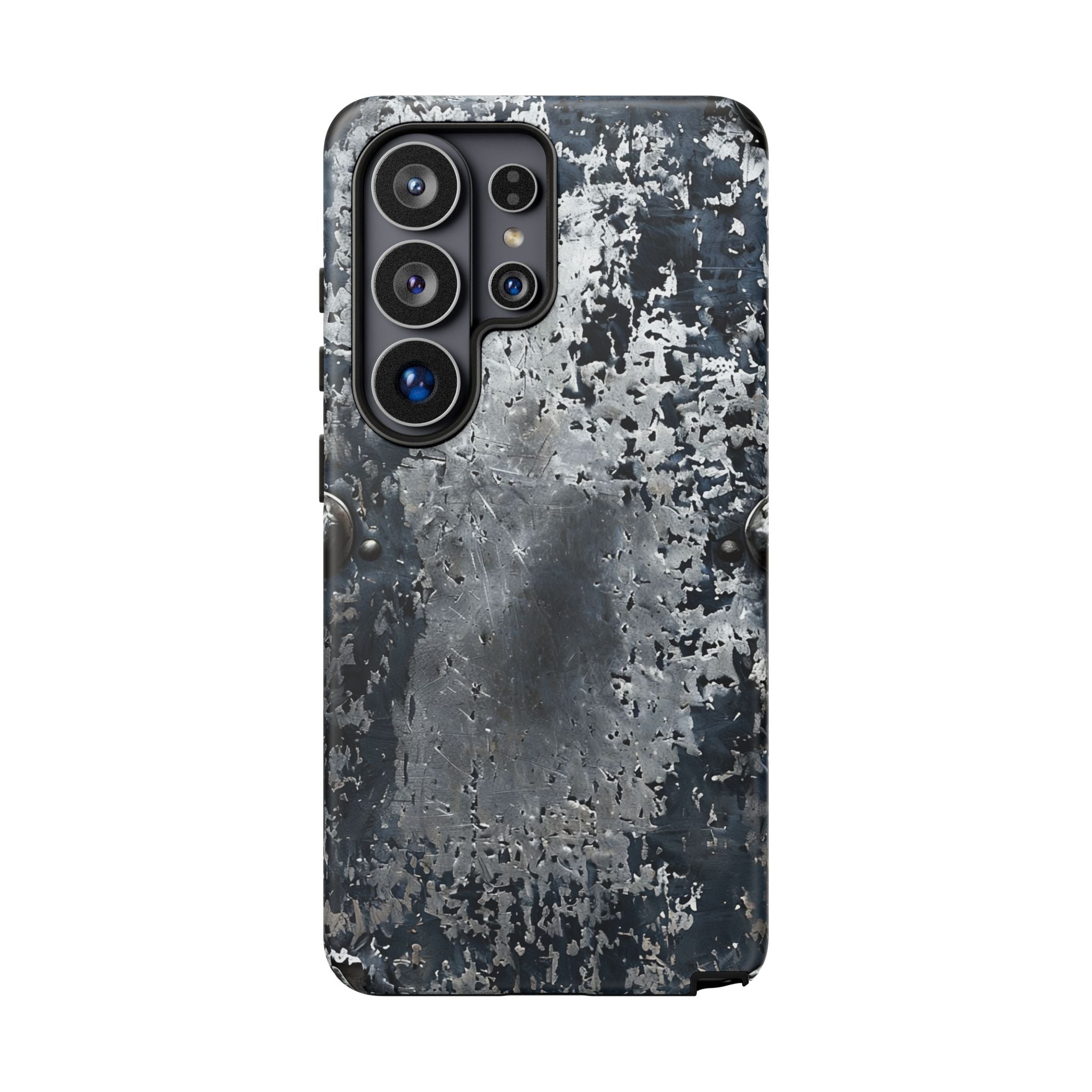 Rugged Rusted Metal Phone Case — Industrial Distressed Armor for iPhone