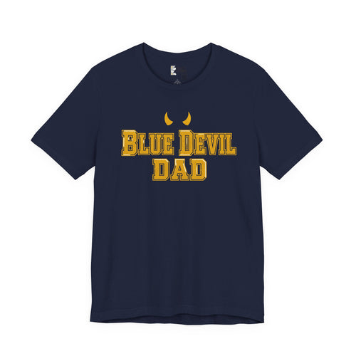 Blue Devil Dad T-Shirt — Proud School Spirit Tee for Fathers