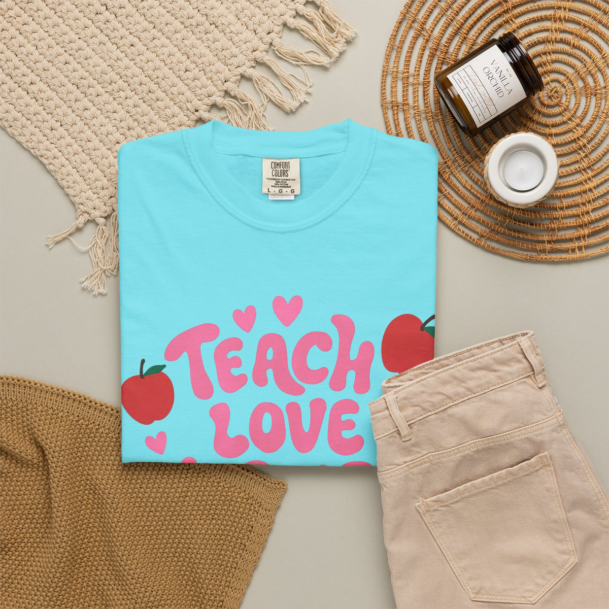 Teach Love Inspire Apple T-Shirt