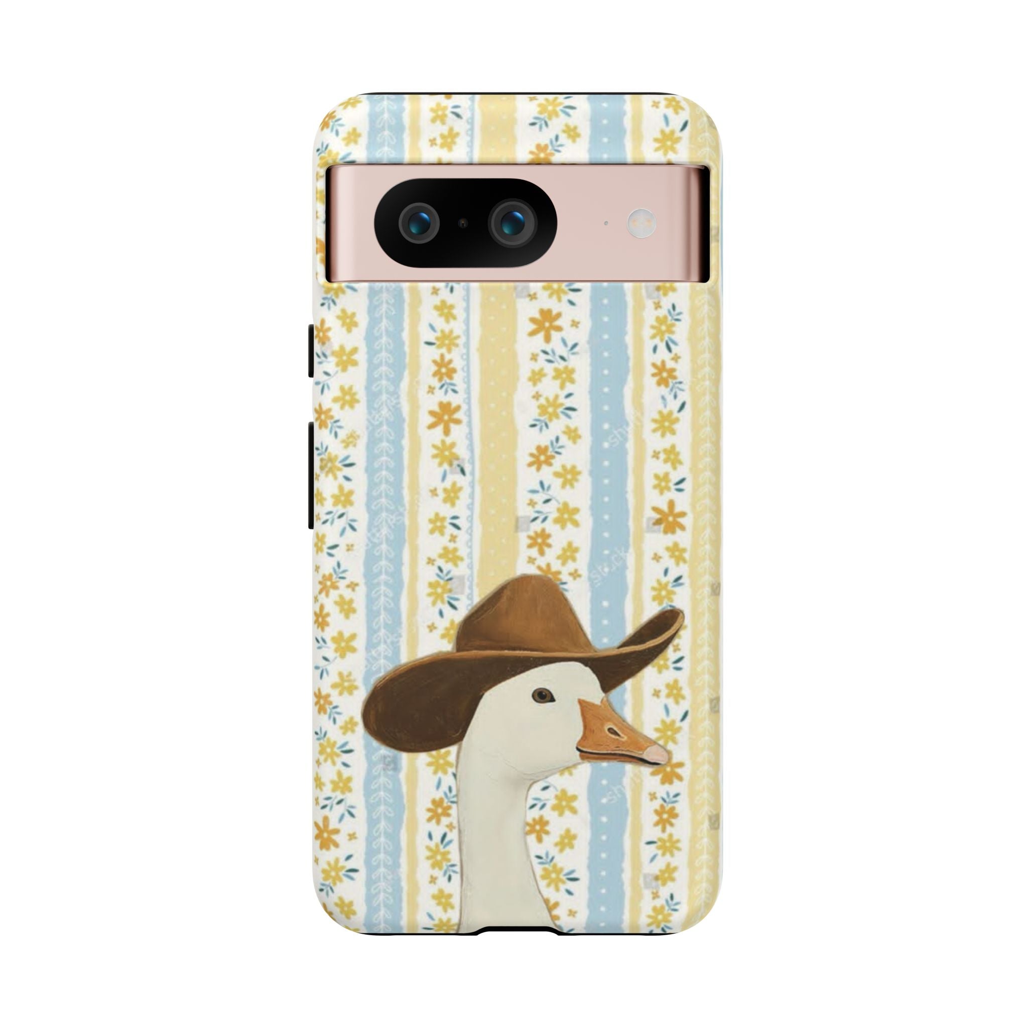 Goose Cowboy Phone Case – Cute Country Floral iPhone Cover