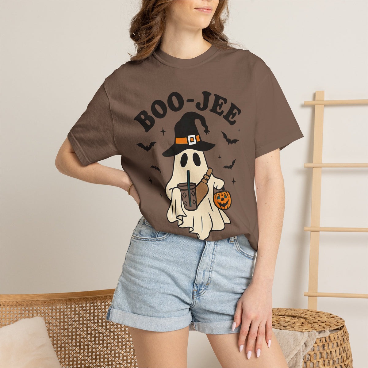 Boo-Jee Ghost Halloween T-Shirt