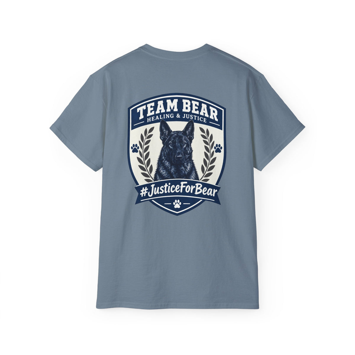 Team Bear #JusticeForBear Animal Advocacy T-Shirt