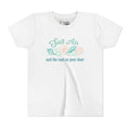 Salt Air seashells and the rust on your door Youth Tee | beach coastal design