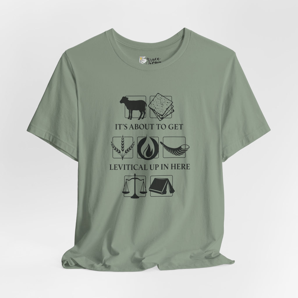 Levitical Up In Here T-Shirt — Funny Bible Symbols Tee