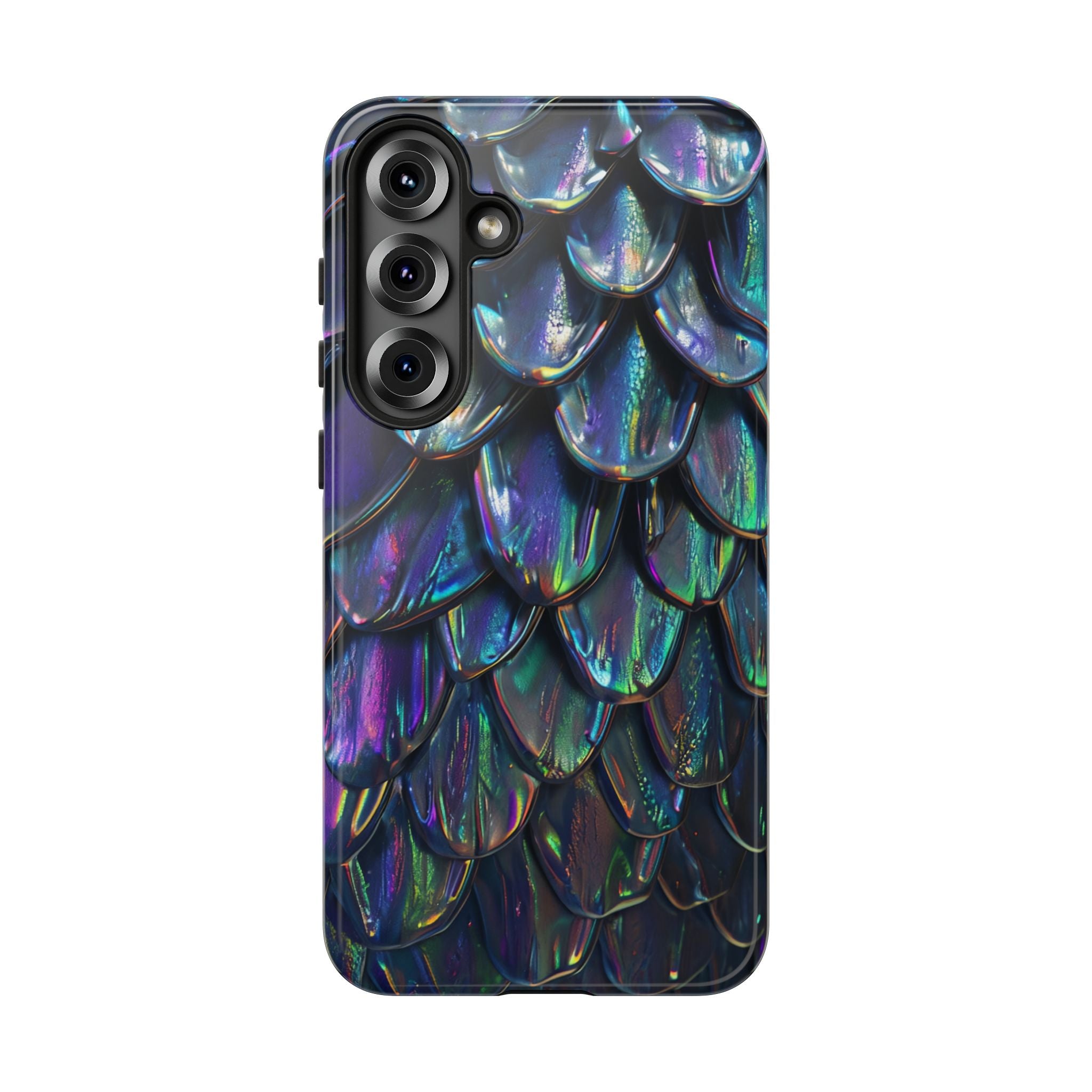 Dragon Scale Phone Case — Iridescent Dragon Scale Tough Case