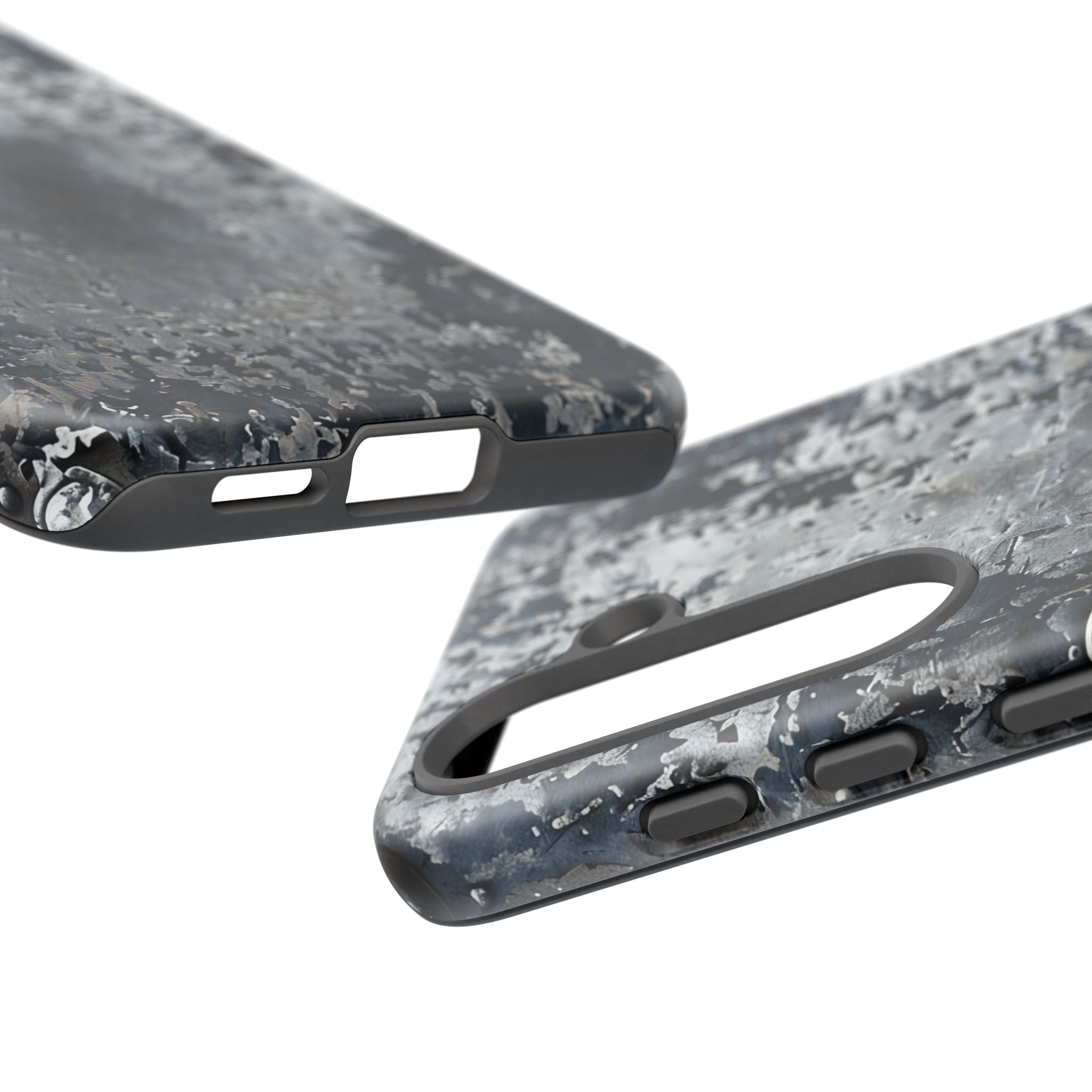 Rugged Rusted Metal Phone Case — Industrial Distressed Armor for iPhone