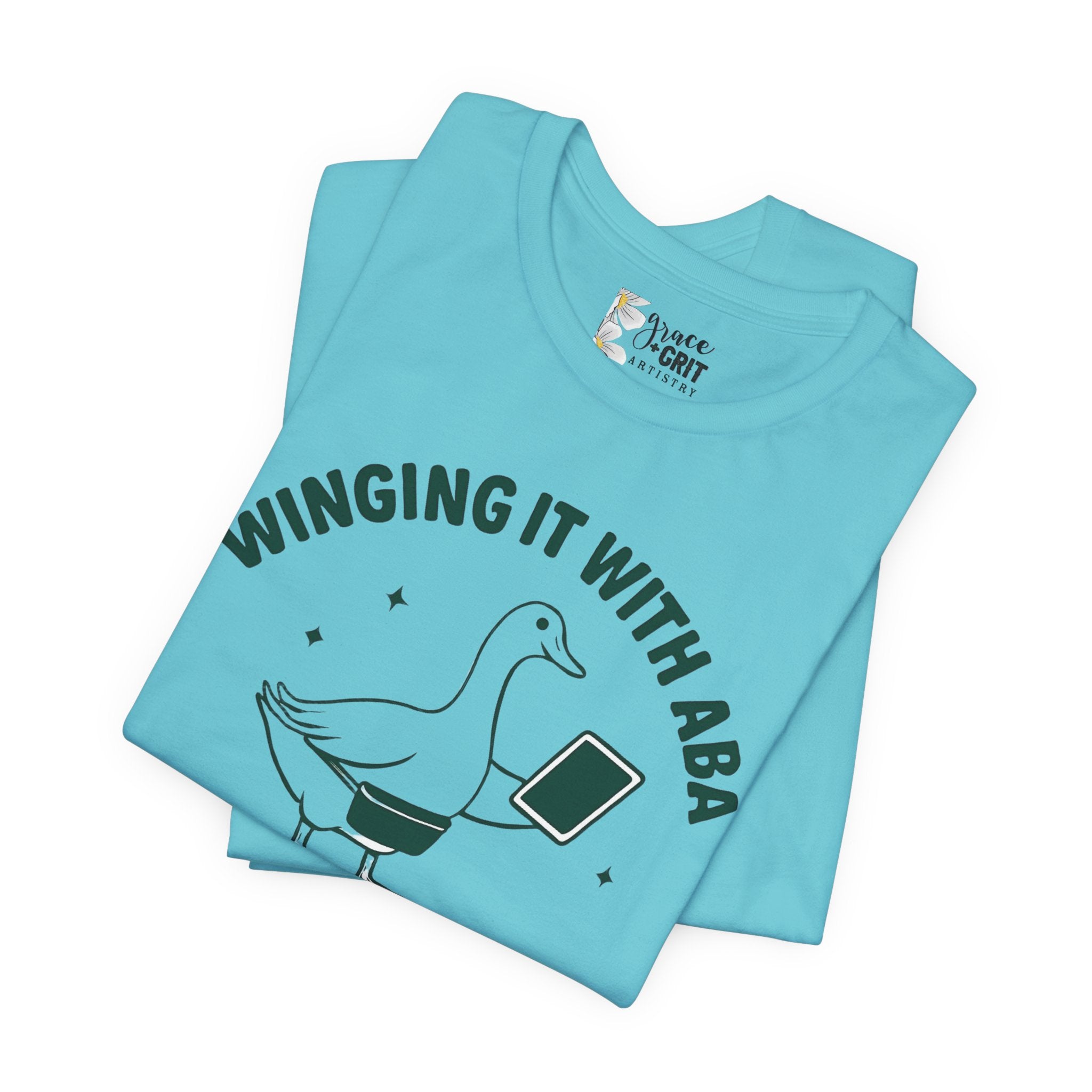 Winging It With ABA Goose Tee | Let's Fly Together T-Shirt