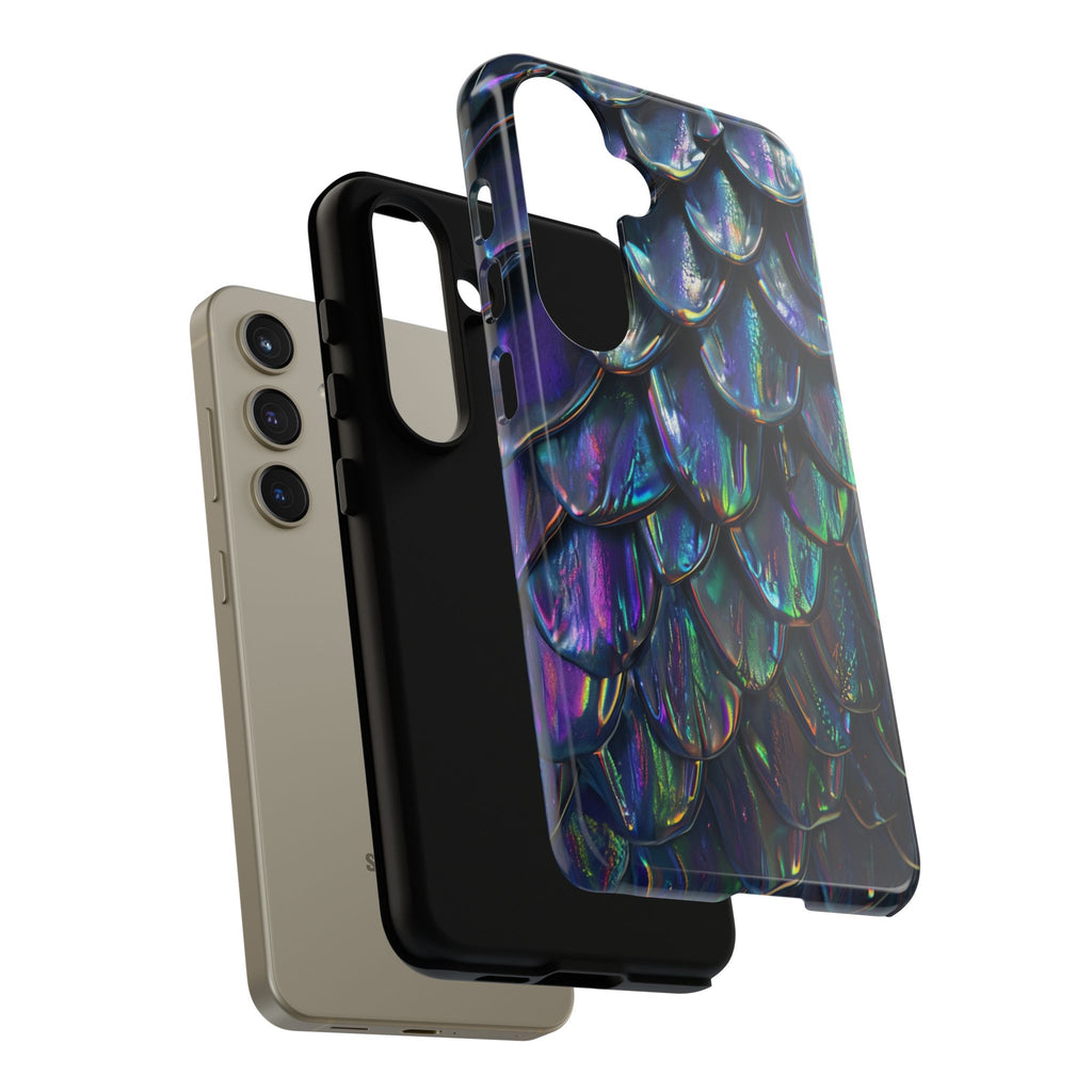 Dragon Scale Phone Case — Iridescent Dragon Scale Tough Case