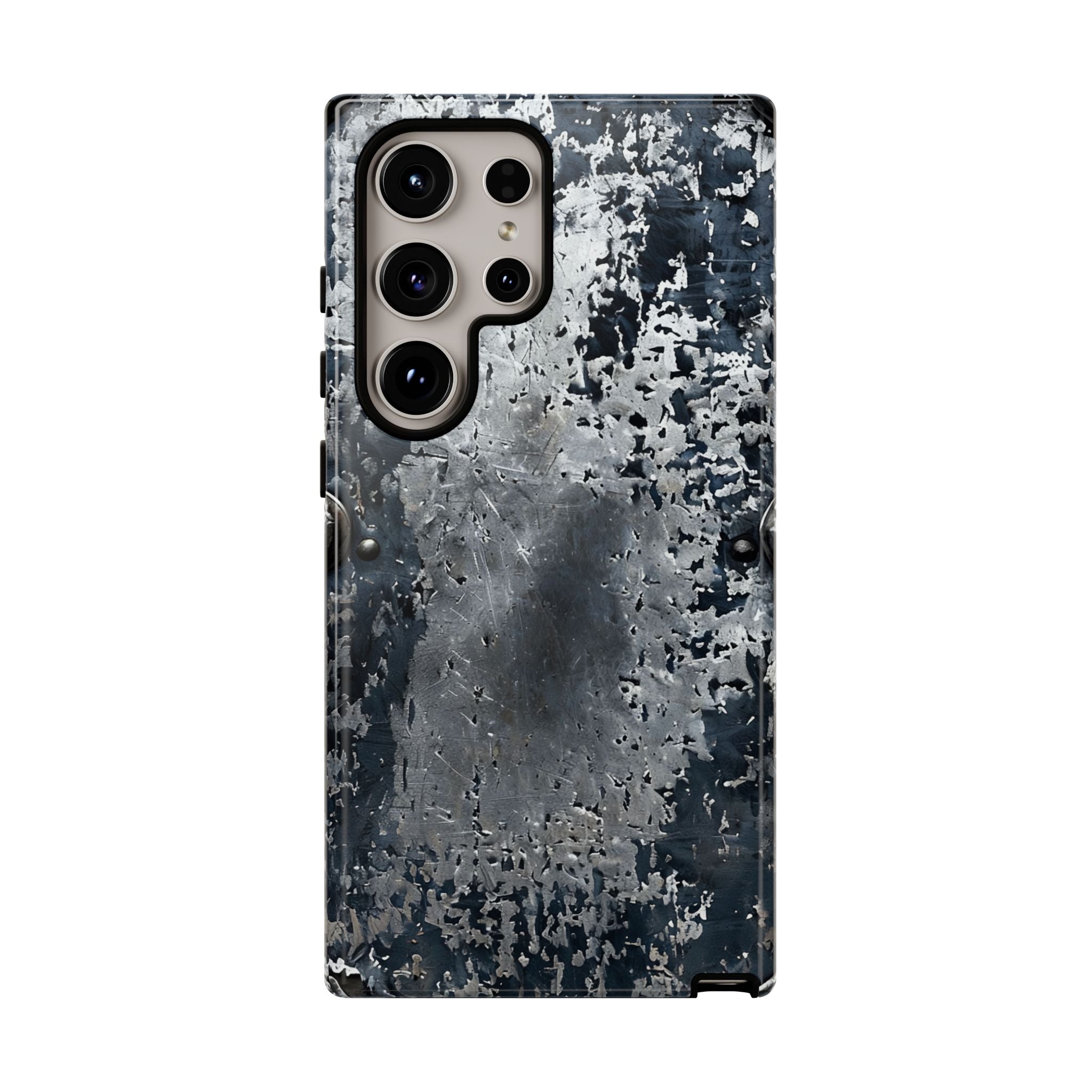 Rugged Rusted Metal Phone Case — Industrial Distressed Armor for iPhone