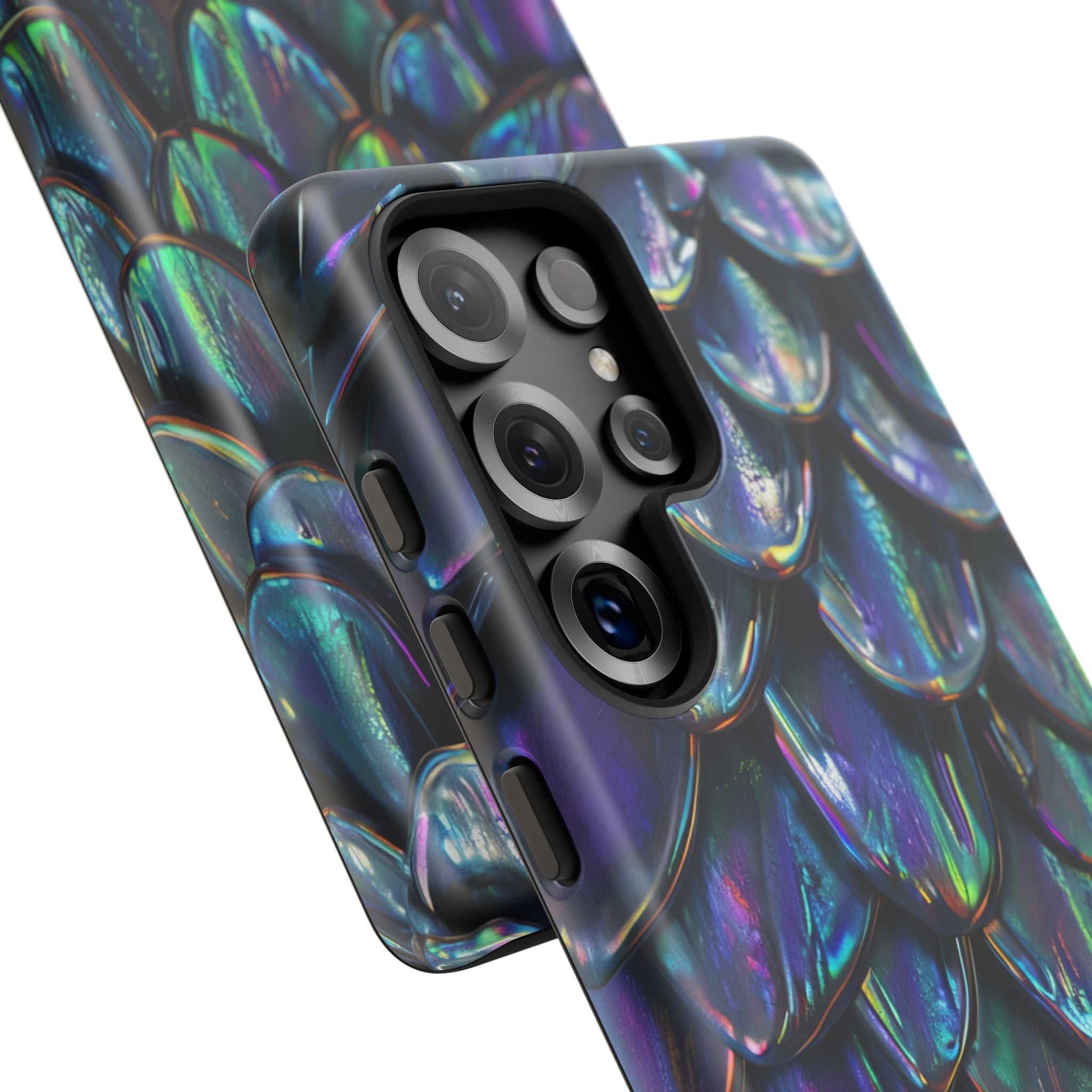 Dragon Scale Phone Case — Iridescent Dragon Scale Tough Case