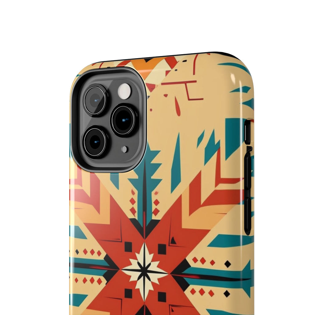Southwestern Geometric Starburst Tough Phone Case