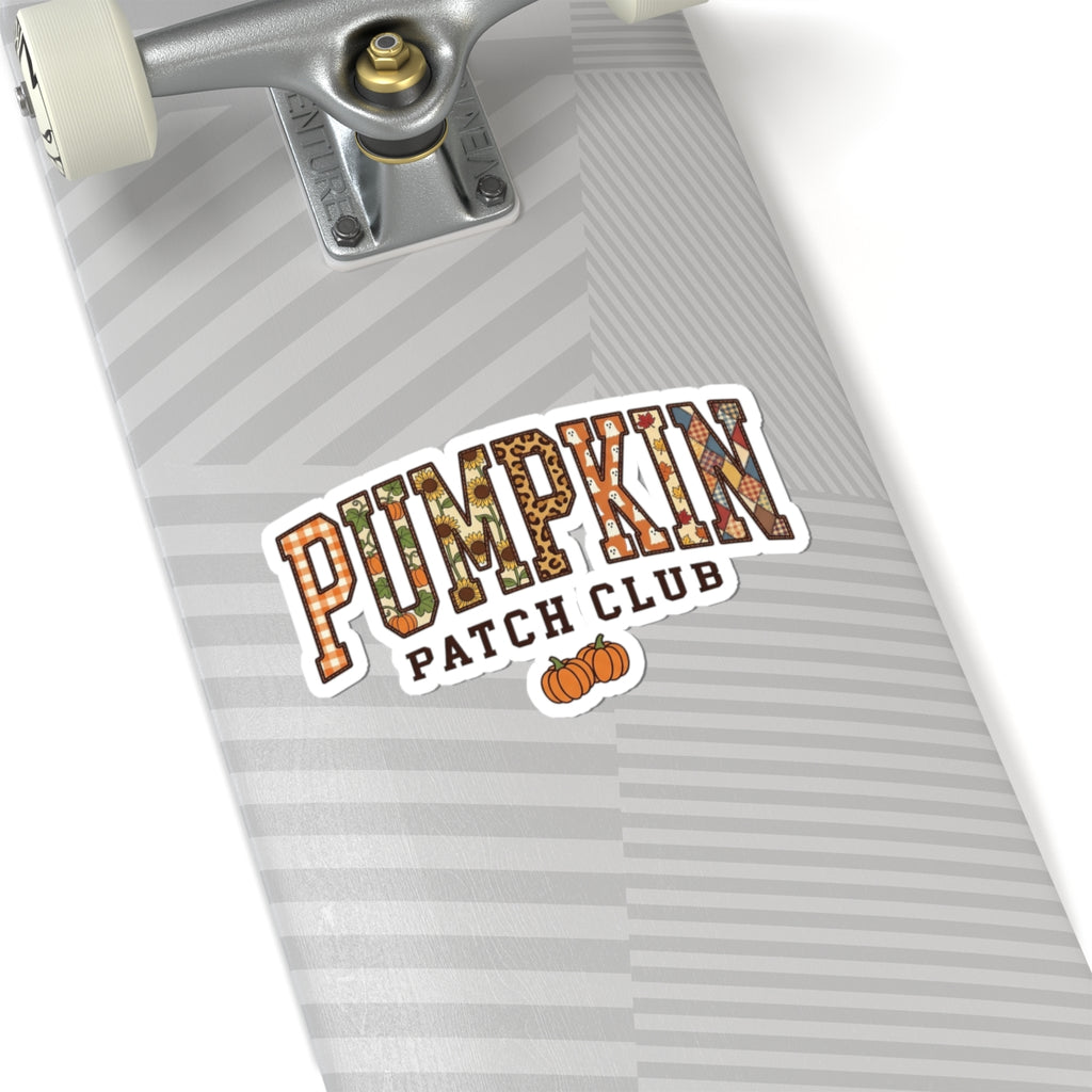 Pumpkin Patch Club Kiss-Cut Sticker