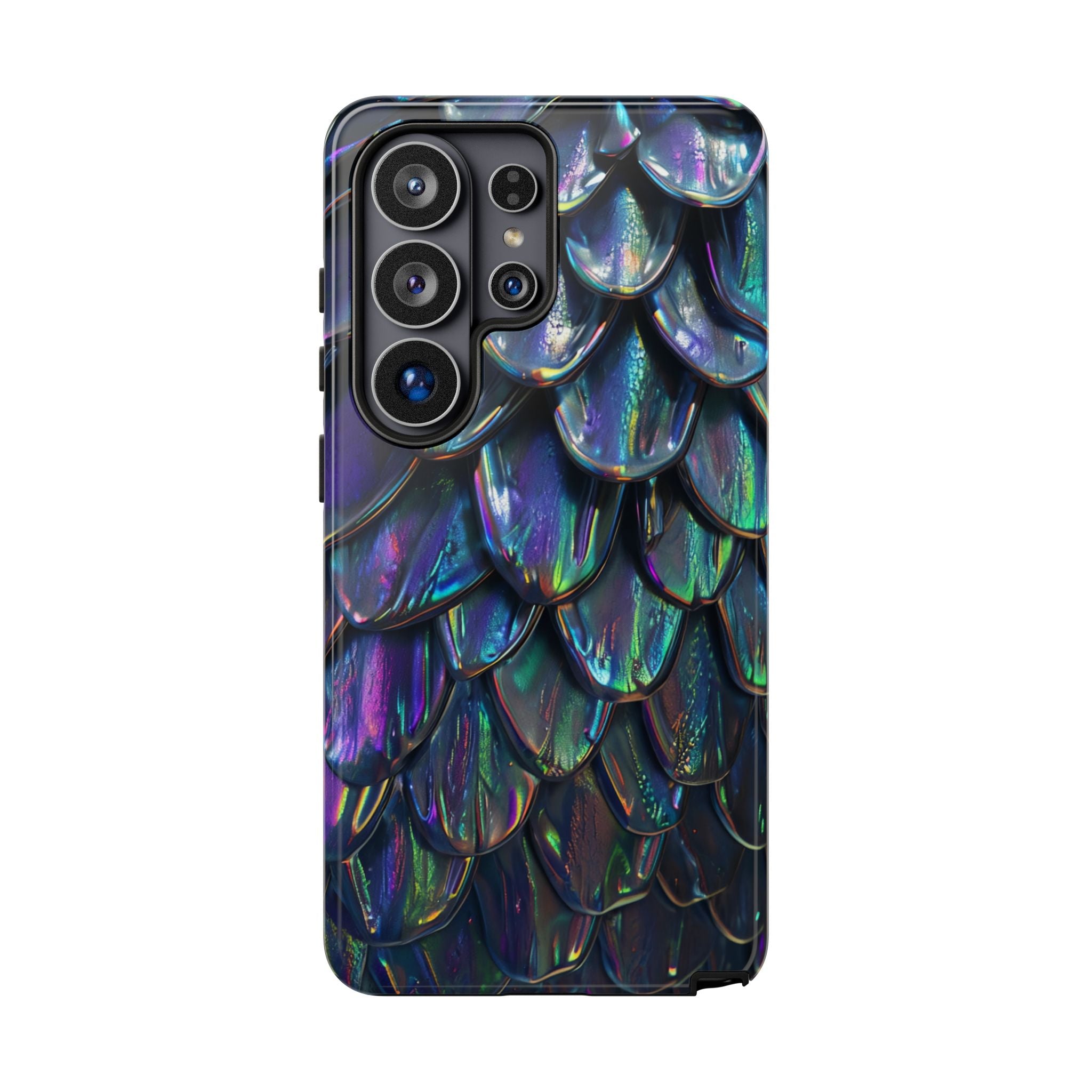 Dragon Scale Phone Case — Iridescent Dragon Scale Tough Case