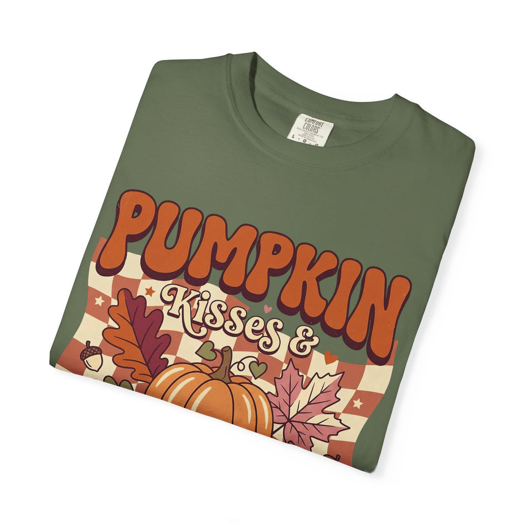 Pumpkin Kisses & Autumn Wishes Fall T-Shirt