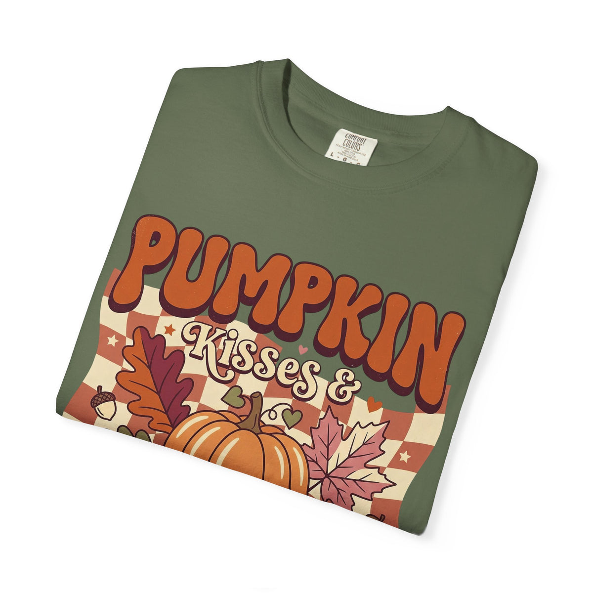 Pumpkin Kisses & Autumn Wishes Fall T-Shirt