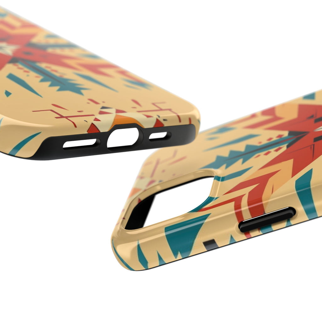 Southwestern Geometric Starburst Tough Phone Case